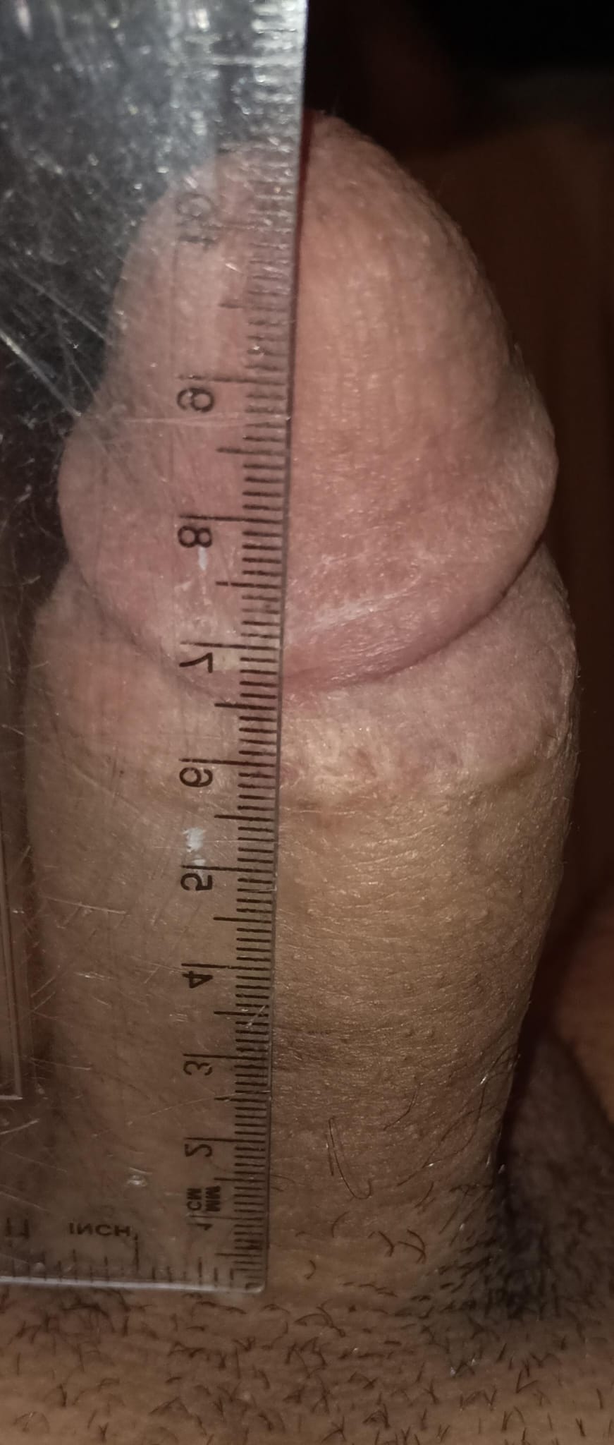 dick measured hard...only 10cm